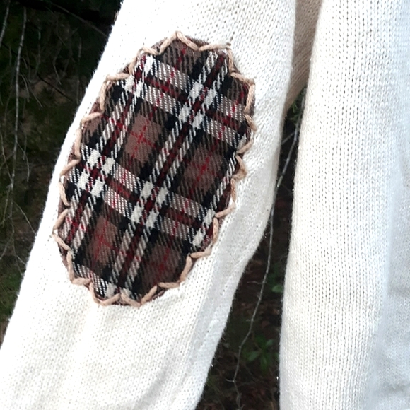 Christmas Winter Ugly Sweater Snowman Cardigan Studio Joy - Picture 6 of 8